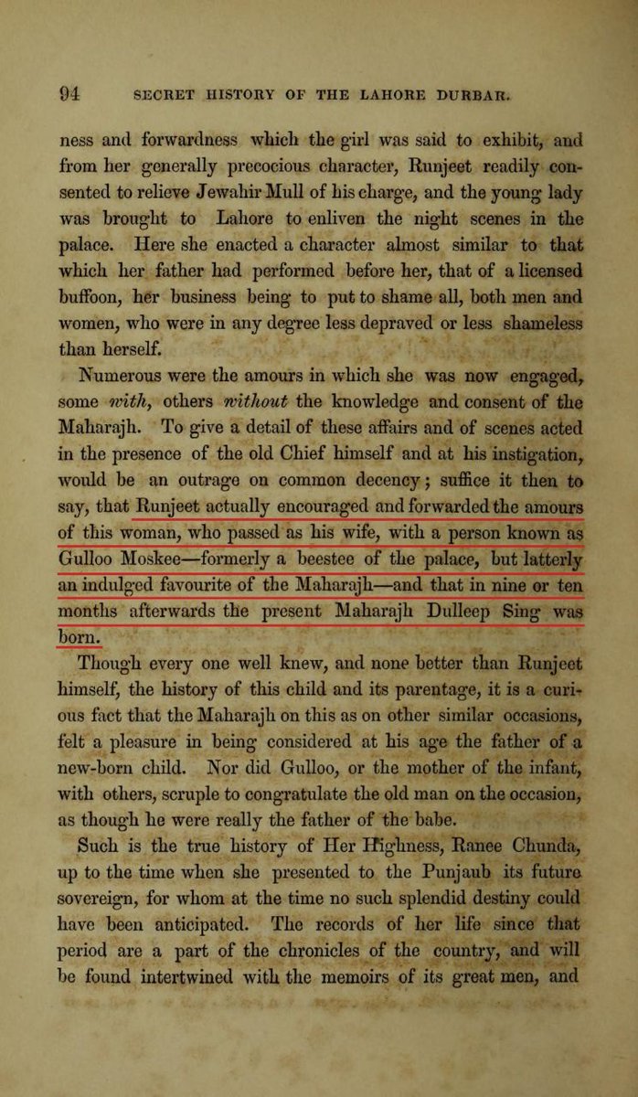 AseelSuri's tweet photo. #Sikh_Muslim_Love❤️

Maharaja Dalip Singh, the last ruler of Punjab was actually the son of a muslim named Gulloo Mashkee and his concubine Maharani Jind Kaur, also the wife of Maharaja Ranjit Singh

(A History of the Reigning Family of Lahore by G.C. Smyth, published in 1847). https://t.co/uimvVCPnc7