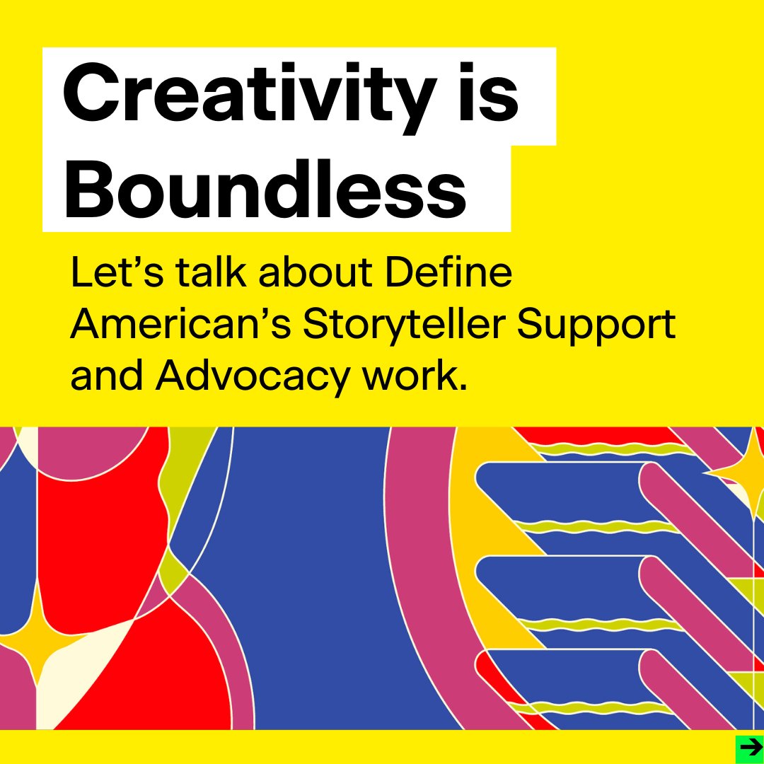 DefineAmerican's tweet photo. In April, we launched an #InclusiveGuide providing artist support and grantmaking organizations with the steps to support artists, regardless of #immigrationstatus.
🤩⬇️Read more about the importance of accessible programs and view the full guide: https://t.co/8qh3zjhgrM https://t.co/Cntt1Ah0xo