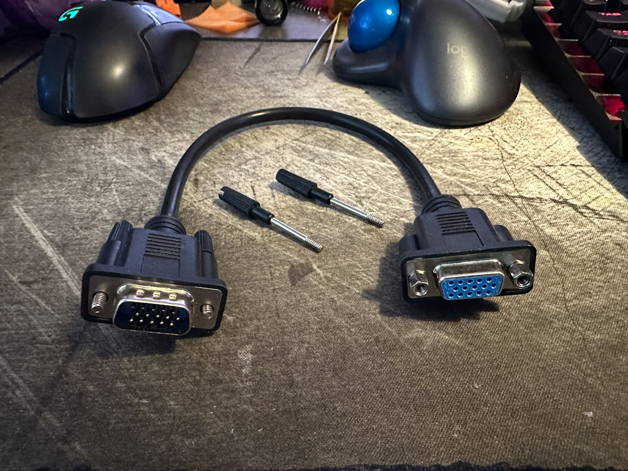 Jeff Chen on Twitter "AliExpress VGA jumper cable that needs some