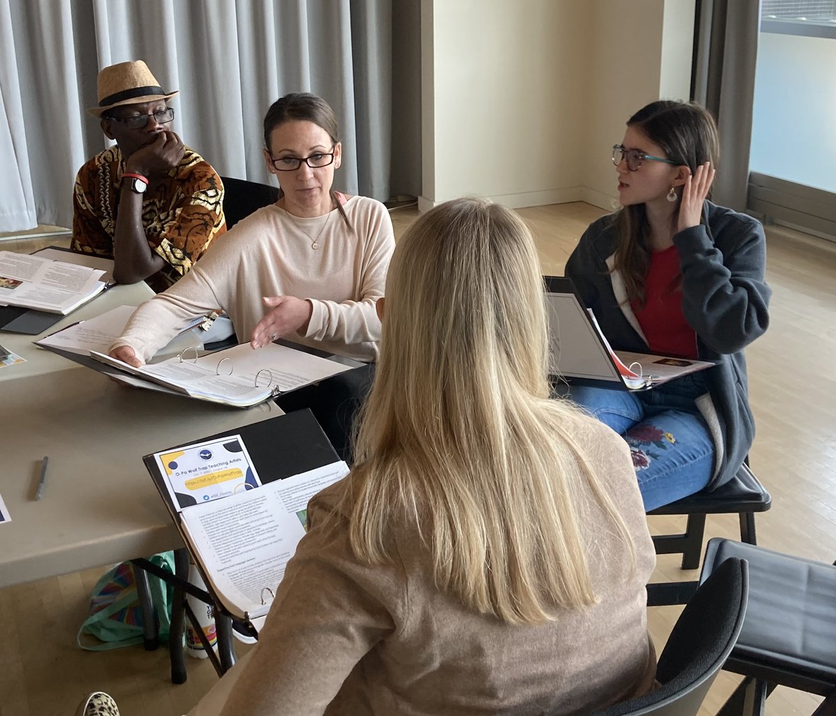 Cody Talarico, NDE Fine Arts Education (@nde_finearts) on Twitter photo Met the new teaching artists for <a href="/WolfTrap_Edu/">Wolf Trap Education</a> new Nebraska partnership with <a href="/OPerformingArts/">operformingarts</a>. Enjoyed discussing Fine Arts in Early Childhood with them today. Excited for arts integration teaching & learning to get underway for #FineArtsEdNebraska in SY 23-24. <a href="/NDE_News/">NDE NEWS</a> Met the new teaching artists for <a href="/WolfTrap_Edu/">Wolf Trap Education</a> new Nebraska partnership with <a href="/OPerformingArts/">operformingarts</a>. Enjoyed discussing Fine Arts in Early Childhood with them today. Excited for arts integration teaching & learning to get underway for #FineArtsEdNebraska in SY 23-24. <a href="/NDE_News/">NDE NEWS</a>