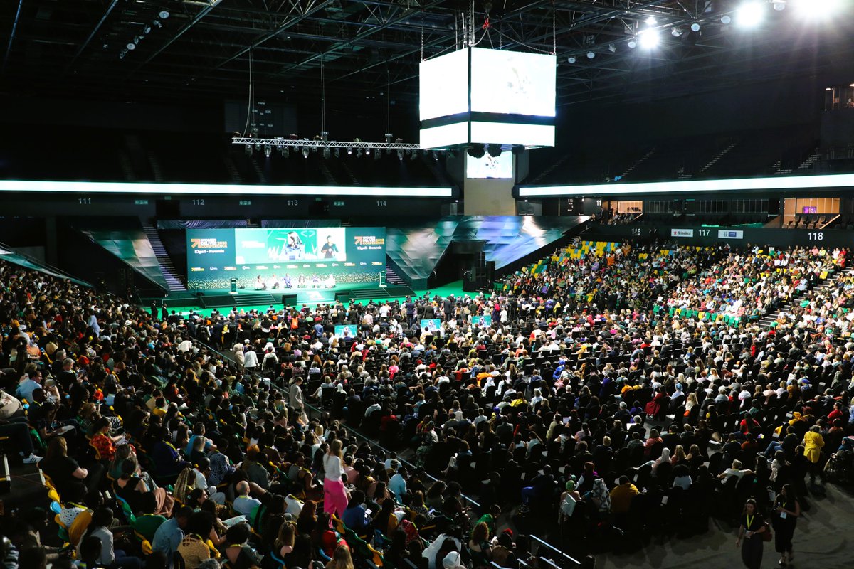 rwamrec's tweet photo. "We need to support initiatives at the grassroots level that engage men in child care and prevent gender-based violence," said our President today at #WD2023. He summarised our work and vision, and we are proud to have the government's support. https://t.co/GJmvXZZv8n