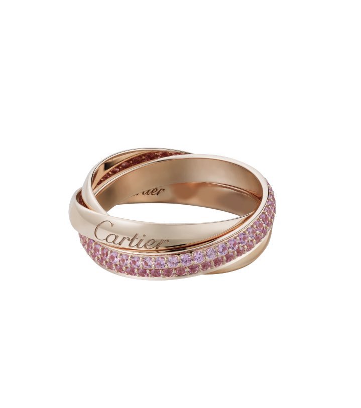 A pink sapphire stone. 💖