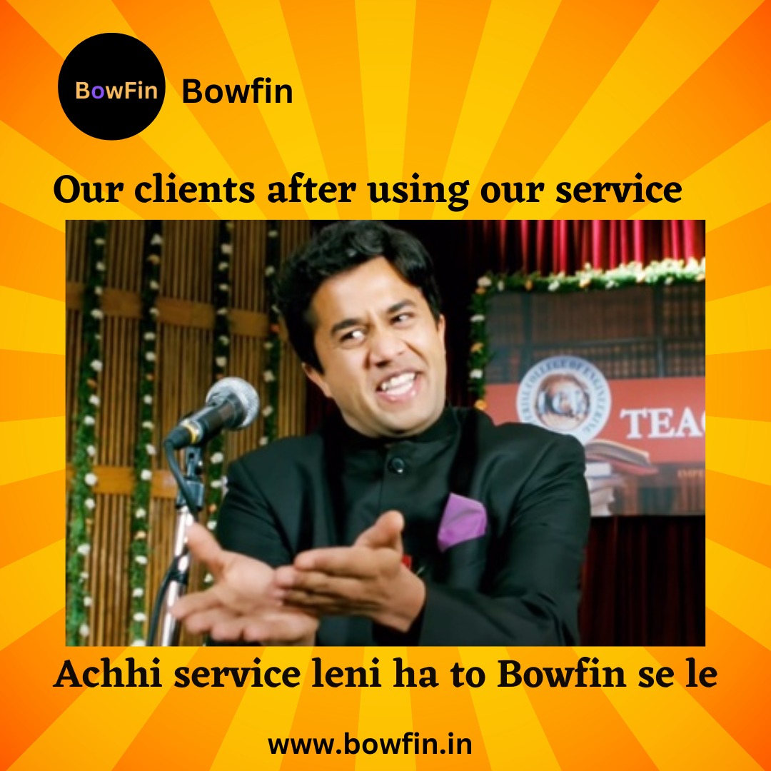 bowfin_'s tweet photo. Our clients after using our service "Achhi service leni ha to Bowfin se le"

#bowfin #DailyNews #DigitalMarketing #DigitalMarketer #success #growth #digital #EveryMonday #trending #funnymemes #BeDigital #MarketingTips #SmallBusiness https://t.co/UGHbJmE7xm