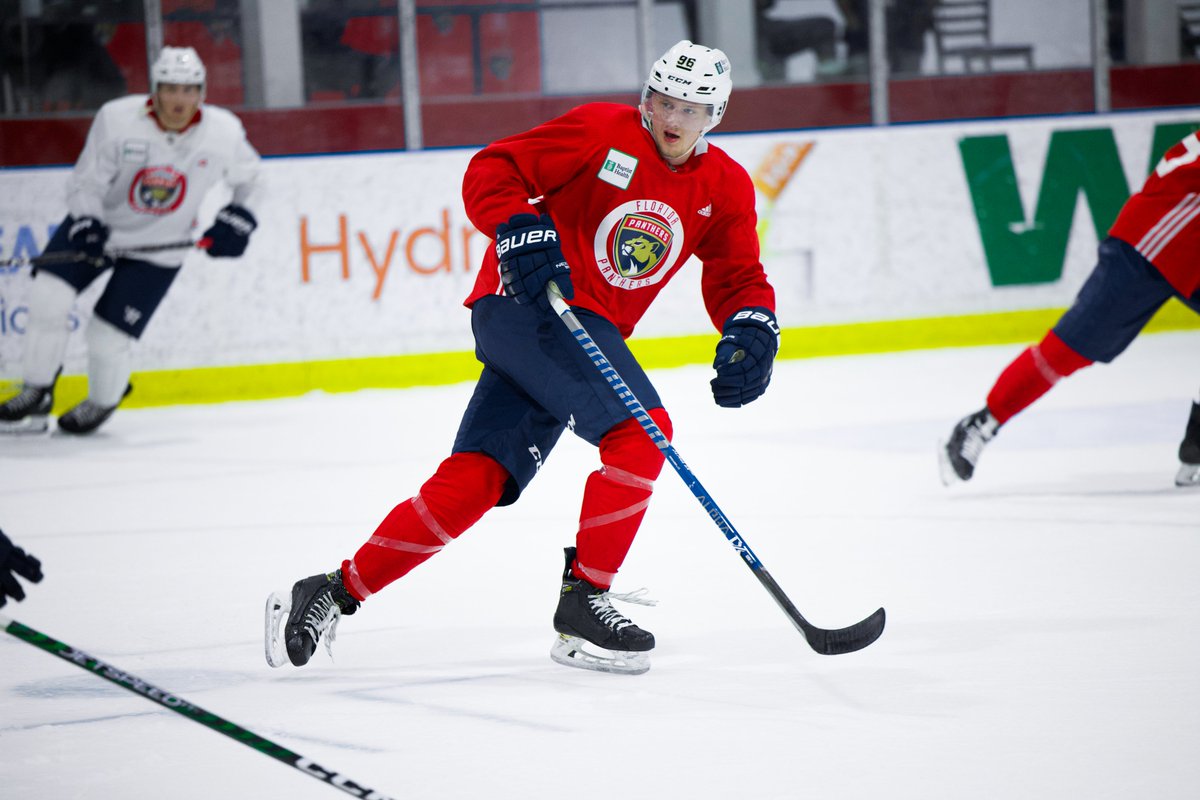 How was camping last week Josef?!

We're glad you had a great time at <a href="/FlaPanthers/">Florida Panthers</a> Development Camp!

Just under a month until all the Purple Eagles are back in the nest!

#Uncommon