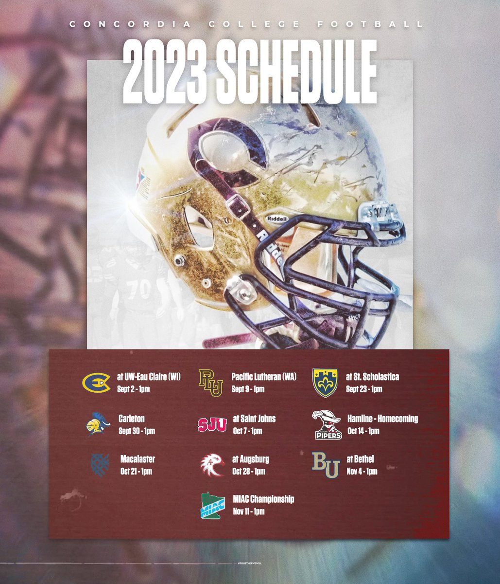 Only 3 weeks to report day. Excited to see everyone on campus as we prepare for the 2023 season. <a href="/Cobber_Football/">Cobber Football</a> #RollCobbs #CobberBlackshirts