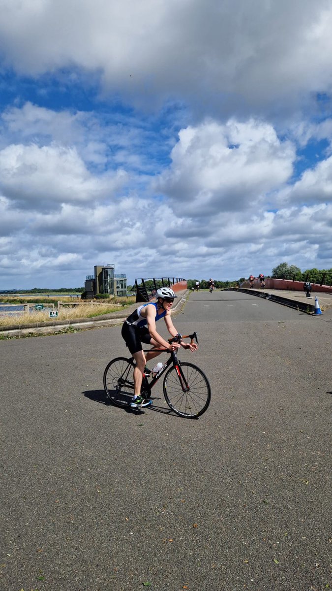WilzoCodes's tweet photo. Day 43 of #triathlontraining

The day has come.

I have now completed #myfirsttriathlon.

Bit of fear going into it with some knee troubles a week and a half a go but, all in all, I was confident that Id get it done.

Pretty solid timing to be fair. Deffo a little sore today. https://t.co/YcVDrYO9Qy