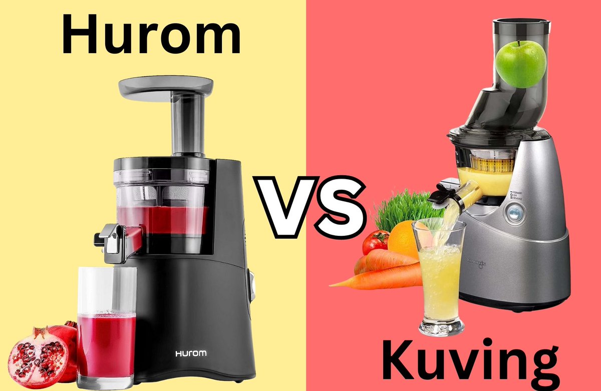 Looking to juice your way to better health? 🥤💪 Let's break down the differences between two top juicers: #Hurom and #Kuvings! 
appliancestrends.com/hurom-juicer-v… 

#JuicerComparison #HealthyLifestyle #JuiceEnthusiast #JuiceDetox #JuicingBenefits #NutritionMatters #HealthyHabits #Juicer