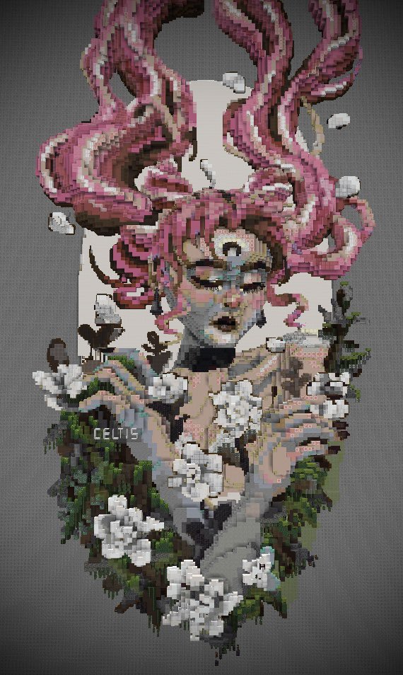 Chibiusa, Dark Lady. 

🌸

with <a href="/deanomats/">Dean</a> 
#minecraft建築コミュ #Minecraft軍事部 #Minecraft