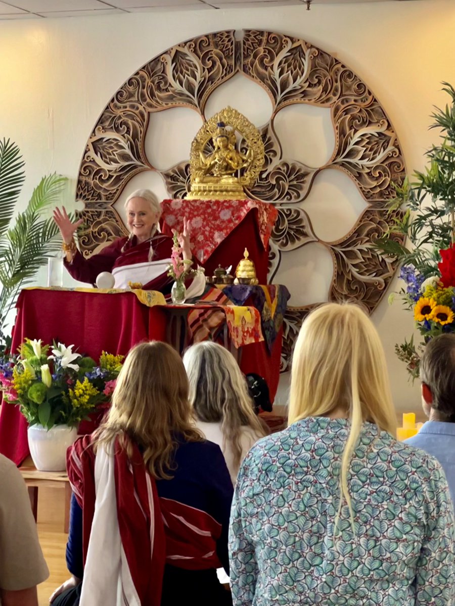 BerkeleyAlembic's tweet photo. What a delighful weekend spent with @LamaTsultrim and the @TaraMandalaOrg sangha at Alembic! https://t.co/sjCh8BTLz1