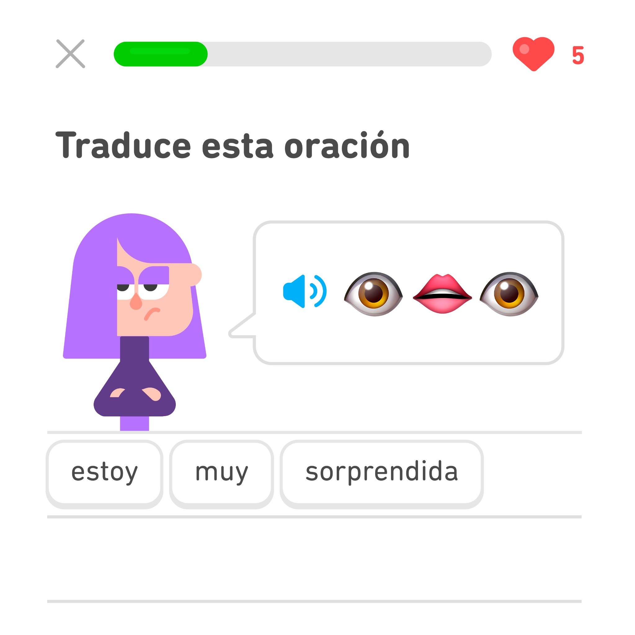 Duolingo Español on Twitter "¿Abrimos lección del lenguaje emoji? 