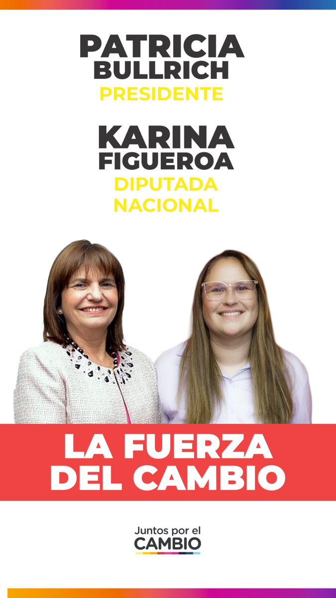 Aquí estoy con un nuevo desafío por delante. 

Siempre pensando en lo mejor para nuestro lugar y contribuir al cambio profundo que necesitamos los argentinos.

#LaFuerzaDelCambio
#patriciabullrich
#luispetri