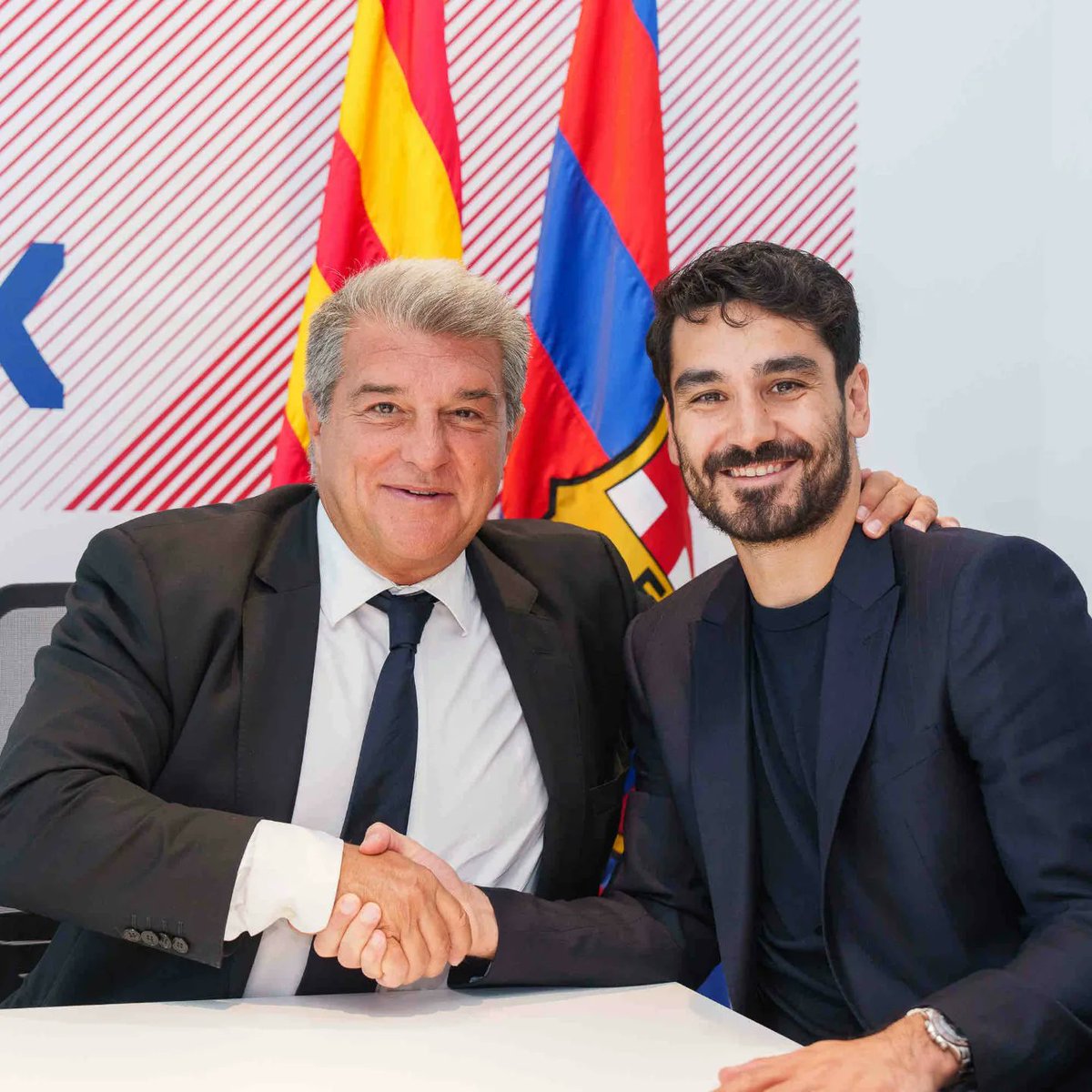 Special day. Amazing club. Incredibly proud to be here. Let's win as much as possible together! Visca el Barça 💙❤️