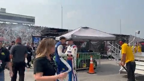 Bob Pockrass on Twitter: "After Ryan Preece came up to Michael McDowell