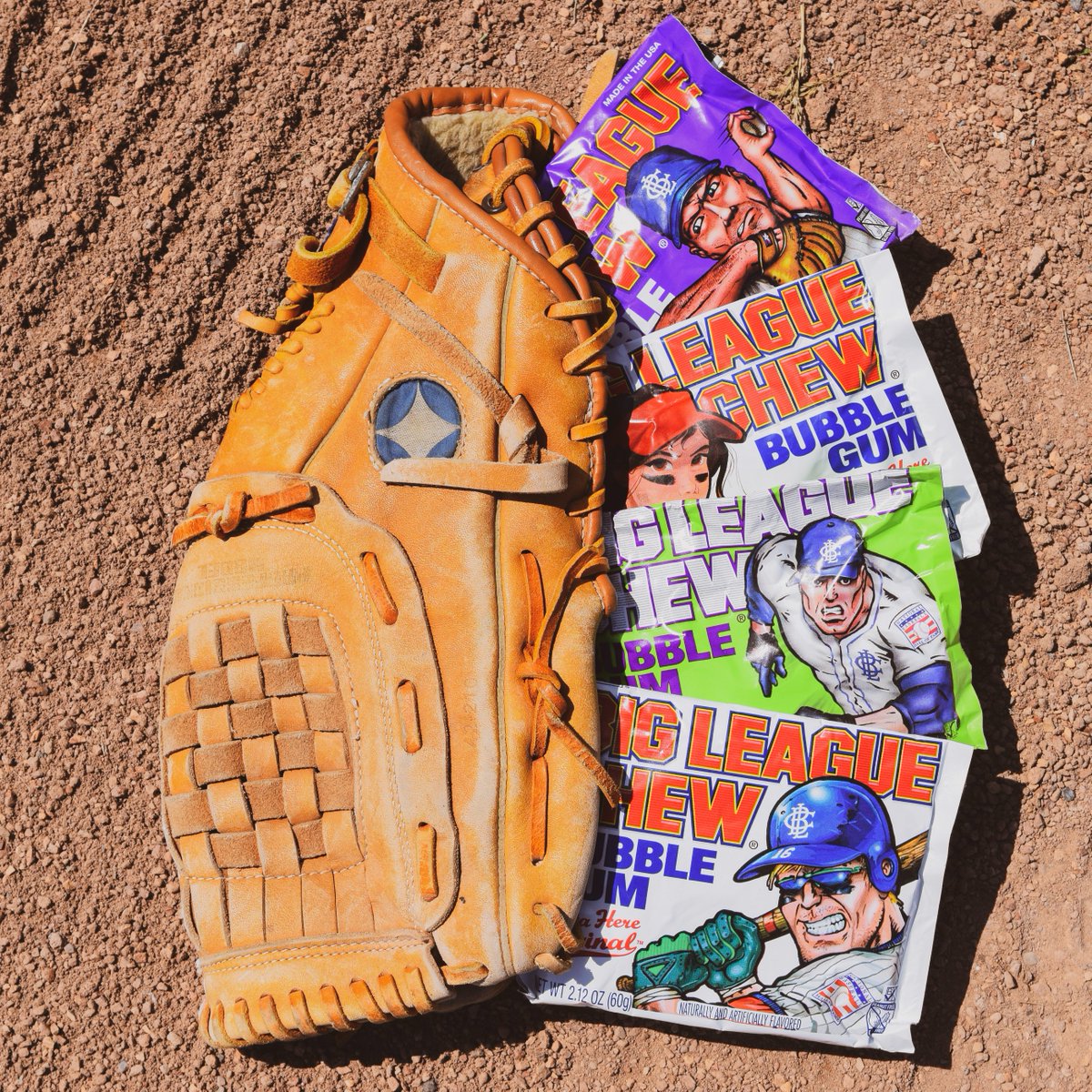 This is what we call a perfect catch. #BigLeagueChew #PlayBigChewBig #Baseball #BubbleGum