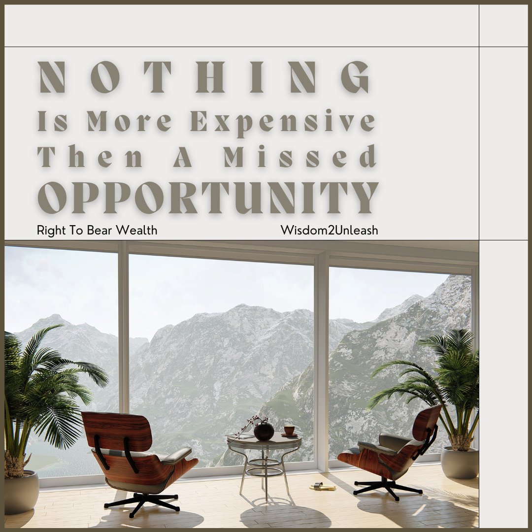 wisdom2unleash's tweet photo. Sometimes, the most valuable opportunities are hidden within the risks we choose to take.
What steps can you take today to ensure that you are not missing out on valuable opportunities?
Learn Our #1 Way To Start a Hyper-Profitable Online Business   https://t.co/oUqpS5i4tF https://t.co/Br2wAKi0tY