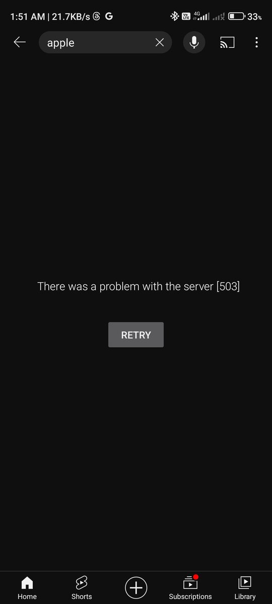 anehsking's tweet photo. @YouTubeIndia @YouTube Search doesn't seem to be working... https://t.co/EAiVZFH8KN