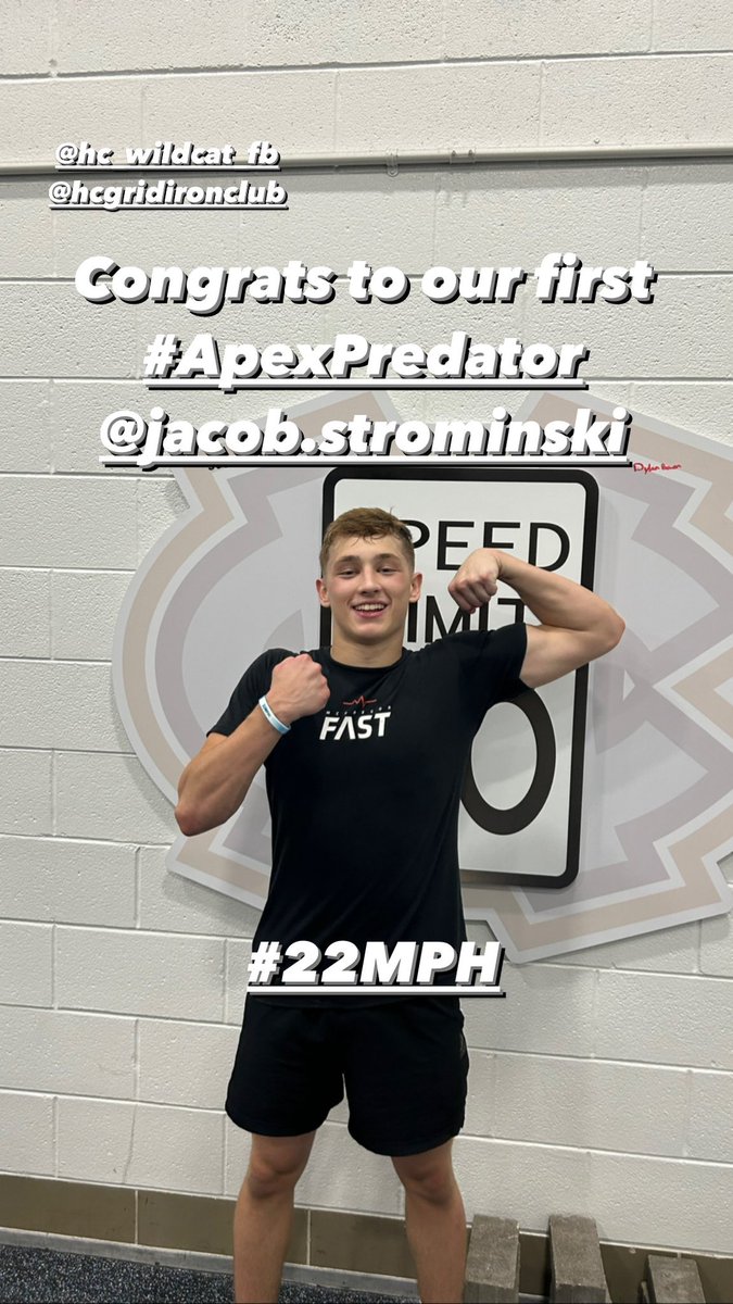 Coach_Grezenko's tweet photo. Congrats to Jacob for being our first #ApexPredator !!! 😤⚡️🔥👈 @HCPrideGridiron @fb_hanover #22MPH https://t.co/y2R6H5sLVn