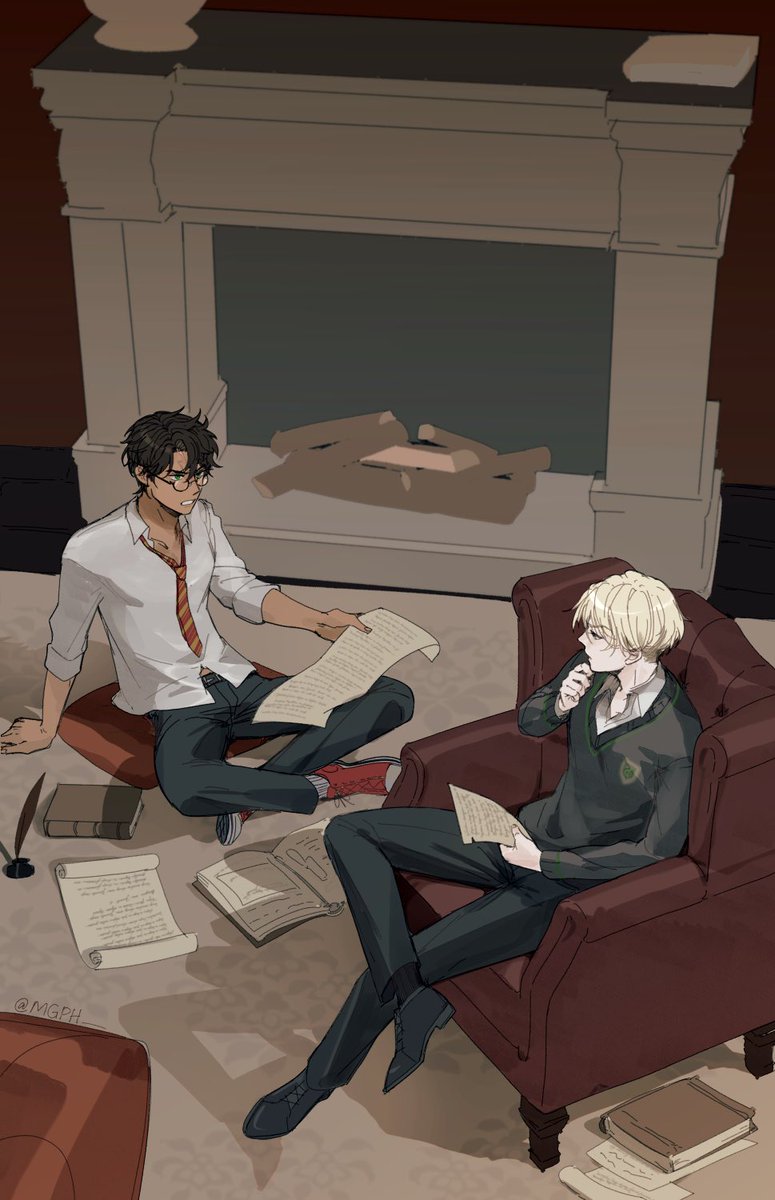 MGPH__'s tweet image. #hpdm ⚡️🍏

Pay my rent cuz ive been reading nothing but them for a few months 🚶‍♀️all the 8th year fanfics ilu