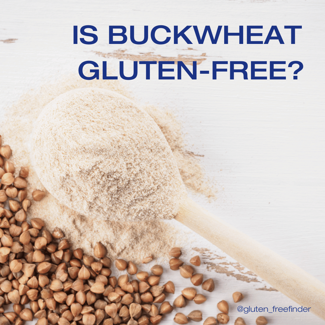 IS BUCKWHEAT GLUTEN-FREE? Despite its name, buckwheat is not a wheat type but a gluten-free grain. 
.
Did you find this post helpful?
.
#buckwheat #glutenfreegrains #celiacsafegrains #celiacsafefood #glutensensitivity  #glutenfreediet #glutenfreelife #celiaclife #lifewithceliac
