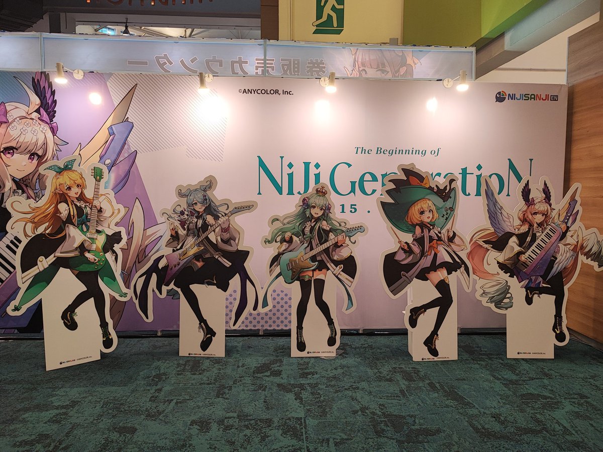 miyano_fuka's tweet photo. Thanks for coming to Malaysia 😭❤️
We can finally do a proper DCL chant in Niji concert! 🩵💛💚💜🧡
#nijigenexpo #nijigenexpo2023 #nijigeneration #EnnaAlouette #MillieParfait #FinanaRyugu #EliraPendora #PomuRainpuff https://t.co/9qFdjERALd