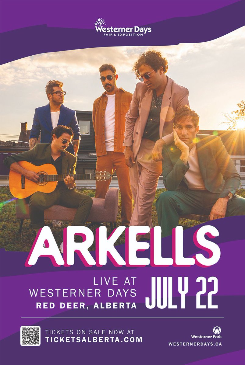 We got your chance to win tickets to see @arkells on July 22 for @westernerdays! RETWEET now and you are entered to win! The contest ends Tuesday, July 18 @10am.
xreddeer.com/events/372064/