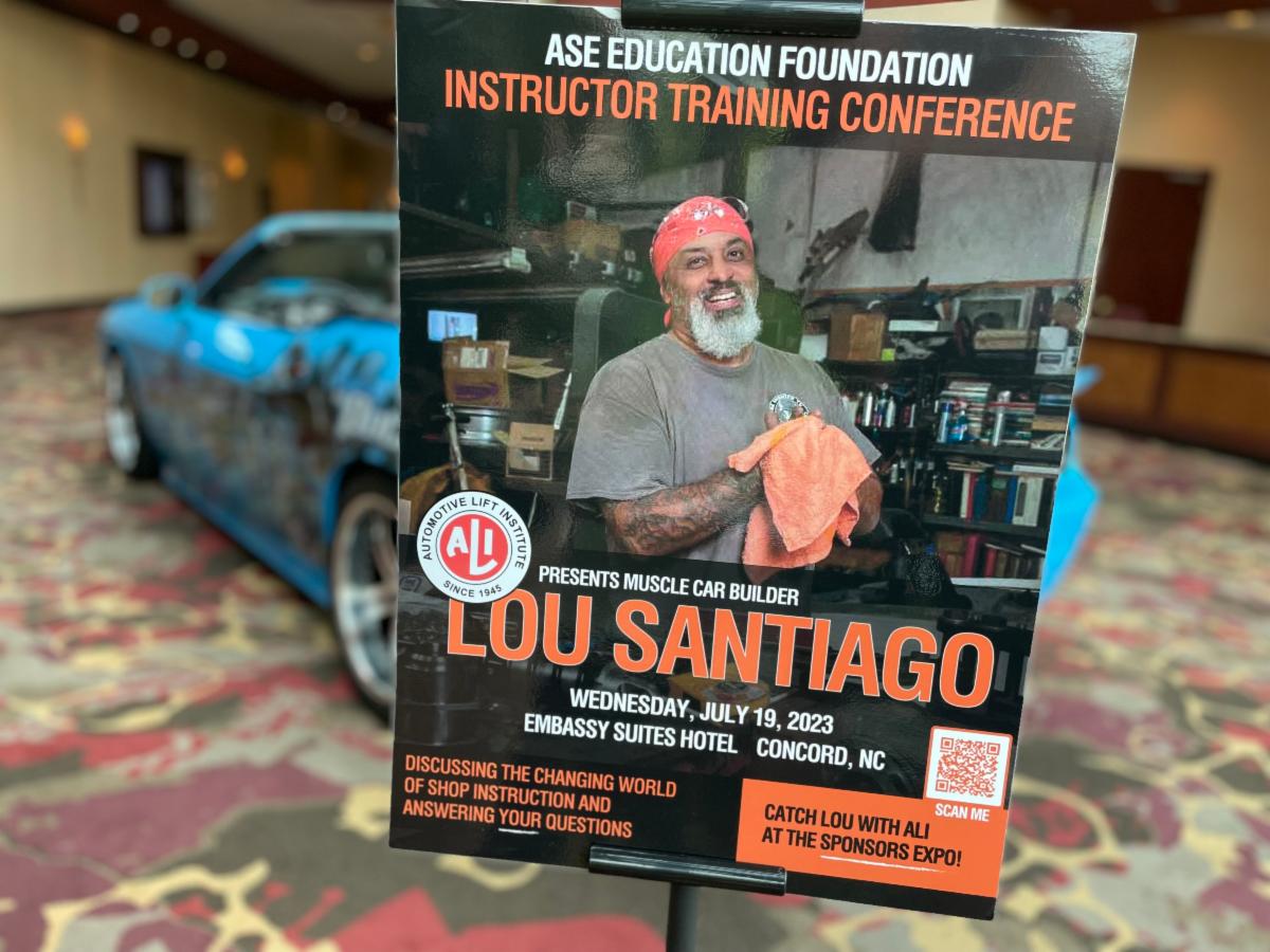 ALI's President, Bob O'Gorman, met with Lou Santiago and the President of the ASE Education Foundation, Mike Coley, and Vice President, George Arrants, at the ASE Instructor Training Conference. Join us Wednesday!

#LouSantiago #aseeducationfoundation #yoursafetyisridingonit