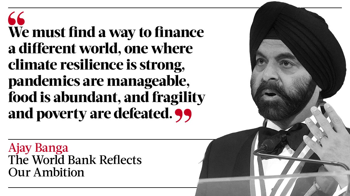 Development delayed is development denied, which is why we must overcome the effects of inefficient multilateralism, geopolitical competition, and the mistrust that has become widespread across the Global South, writes <a href="/WorldBank/">World Bank</a> President Ajay Banga. bit.ly/43uwFkQ