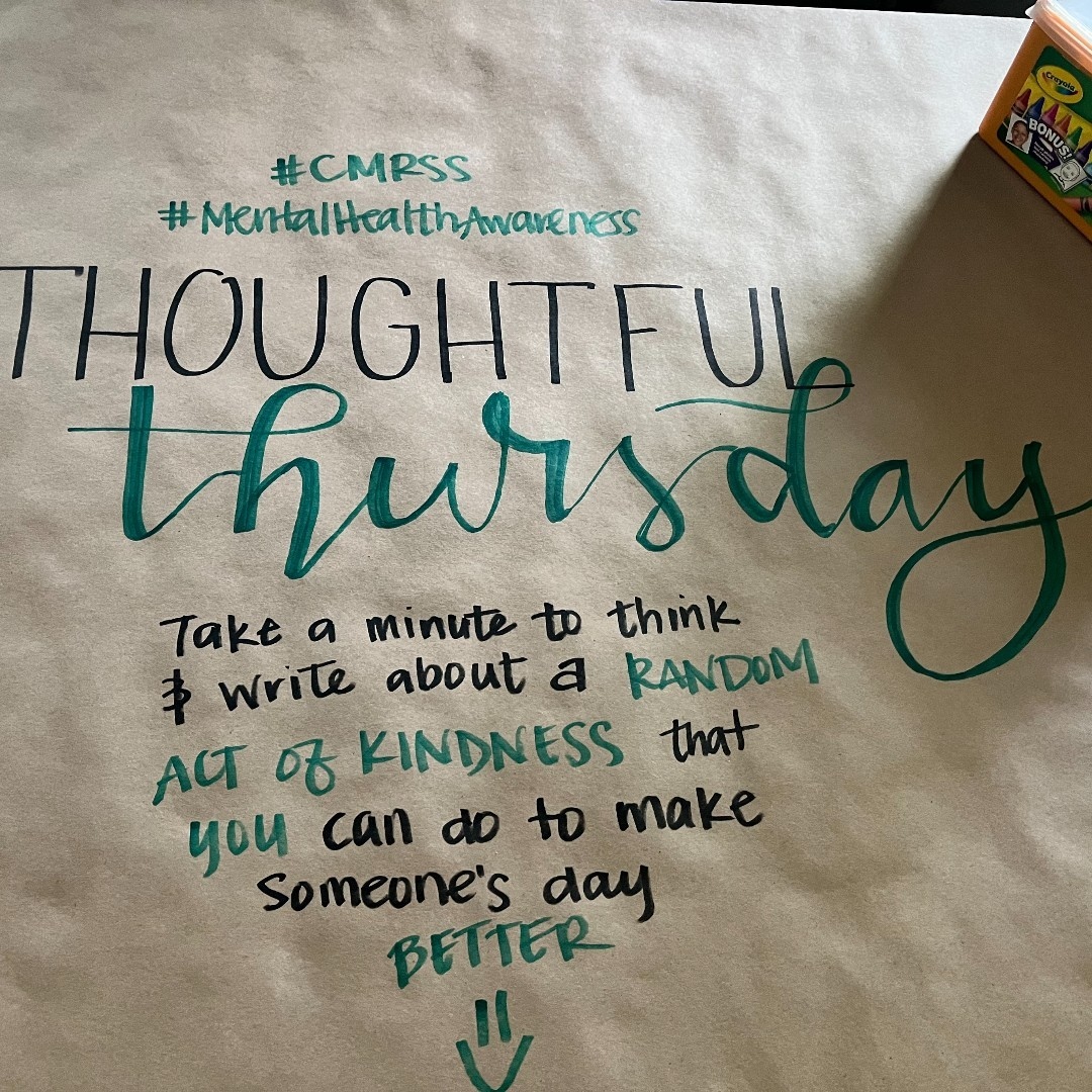 STOP SCROLLING and take a minute to think &amp; write about a random ACT OF KINDNESS that you can do to make someone's day better, and DO IT! Share your #actofkindness in the comments.

#mentalhealthawarenessmonth #youmatter #bekind #trinitasRMC #rwjbh