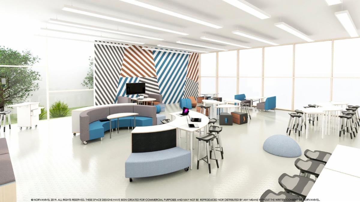 Did you know the classroom environment impacts teachers as well? "Effective classrooms must also be agile and mirror the agility of the professionals that occupy them," via Corgan. 
#NorvaNivel #GiveThemSpace #AgileSeating #AgileClassroom
