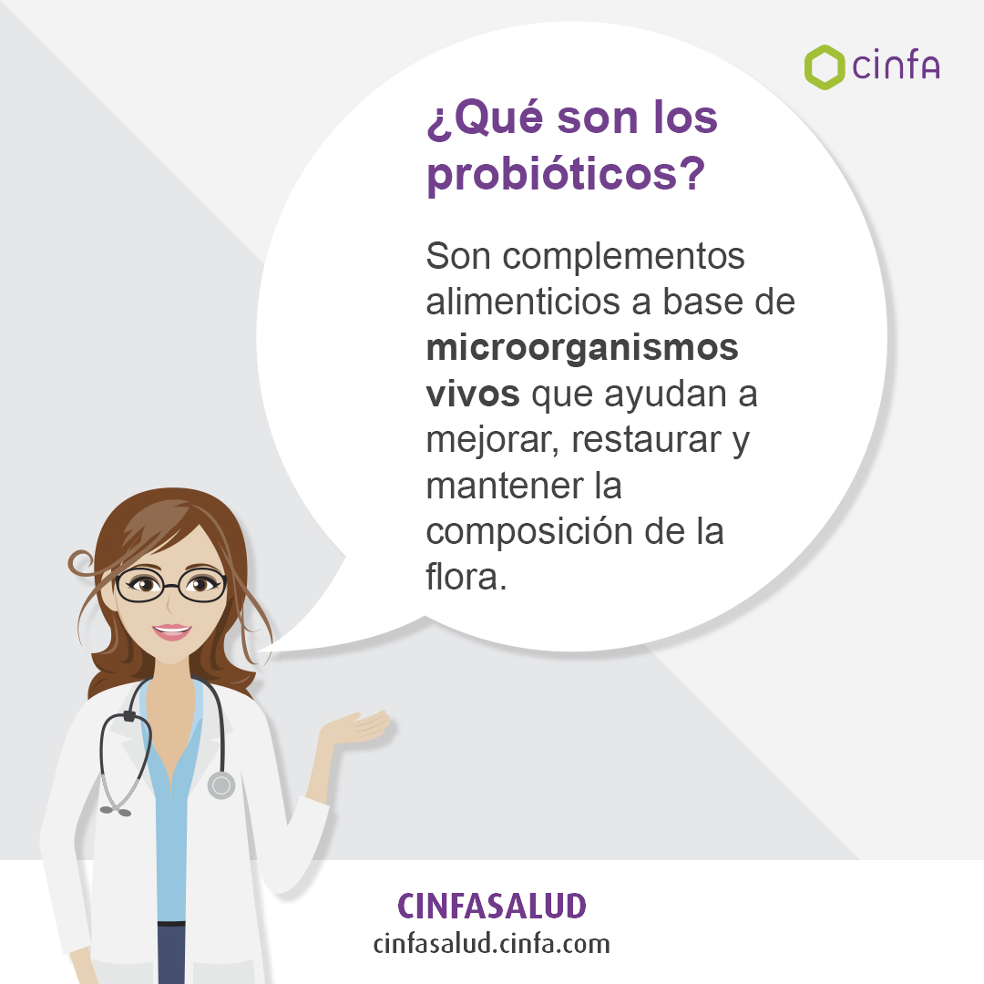 CinfaSalud's tweet photo. En vacaciones no descuides tu #FloraIntestinal. Dale vida con #probióticos: complementos alimenticios a base de microorganismos que ayudan a mejorar y mantener su composición; y #prebióticos: fibra que sirve de alimento a la microbiota. https://t.co/e47VJ7Zk6F https://t.co/miMAdpX1On