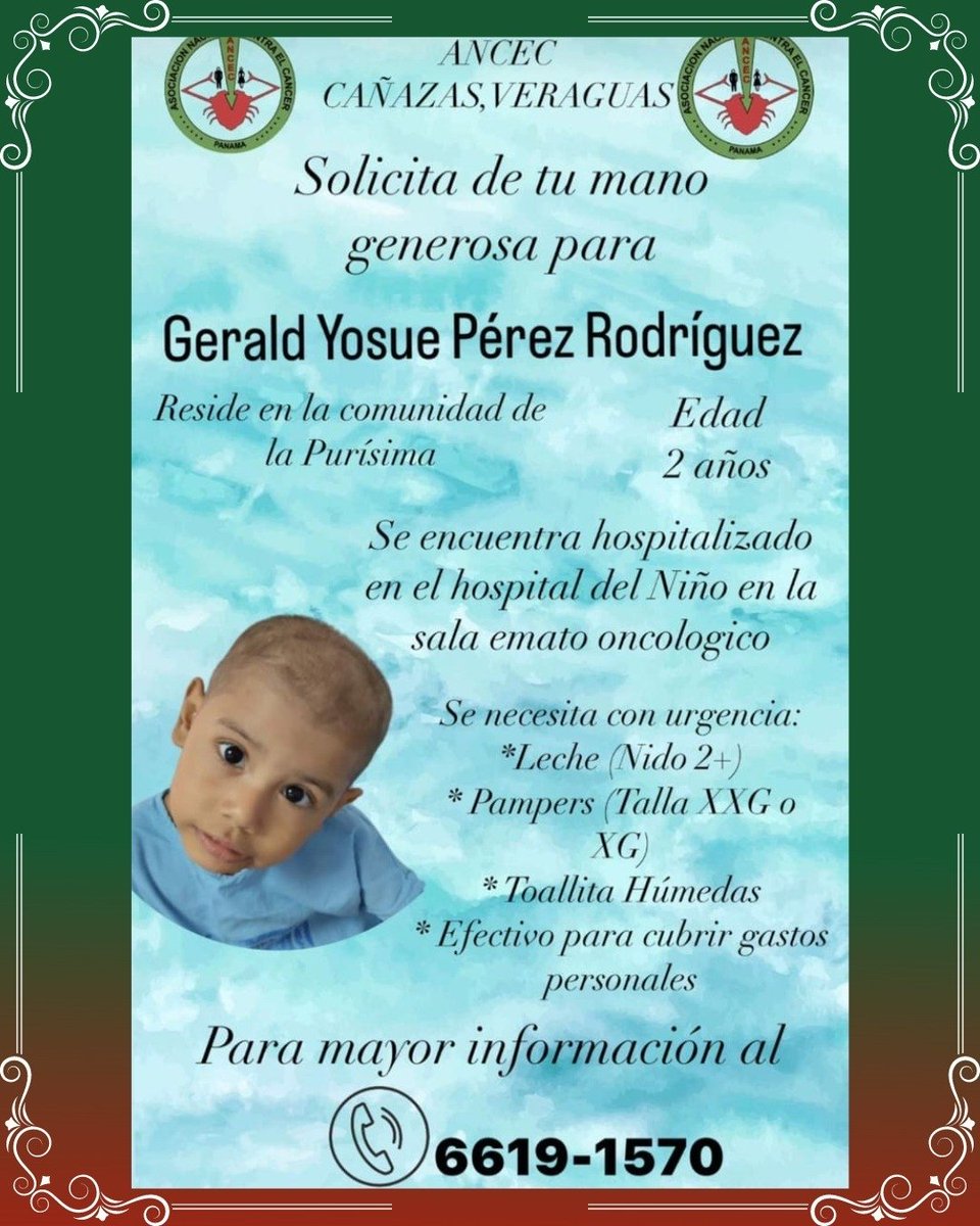 #PorFavor 
Si puede, tienda la mano 🫳🫶
Al parecer, es un bebé 👶 cañaceño

Informa
@ancecpa
@ancecanazas 

<a href="/ancecsantiago/">Ancec Santiago</a>
#YoLucho
#CañazasVeraguas
#Veraguas
#familiaancec