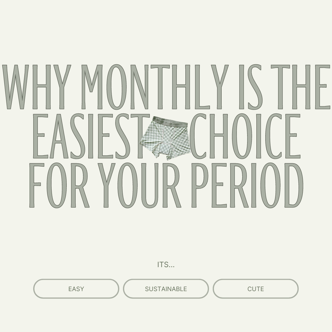 shop_monthly's tweet photo. Easy, sustainable, &amp; cute... It doesn't get better than that. Here at Monthly, were committed to making your period as good as it gets. Here's how we do it...🩲 https://t.co/7GheslxkR8