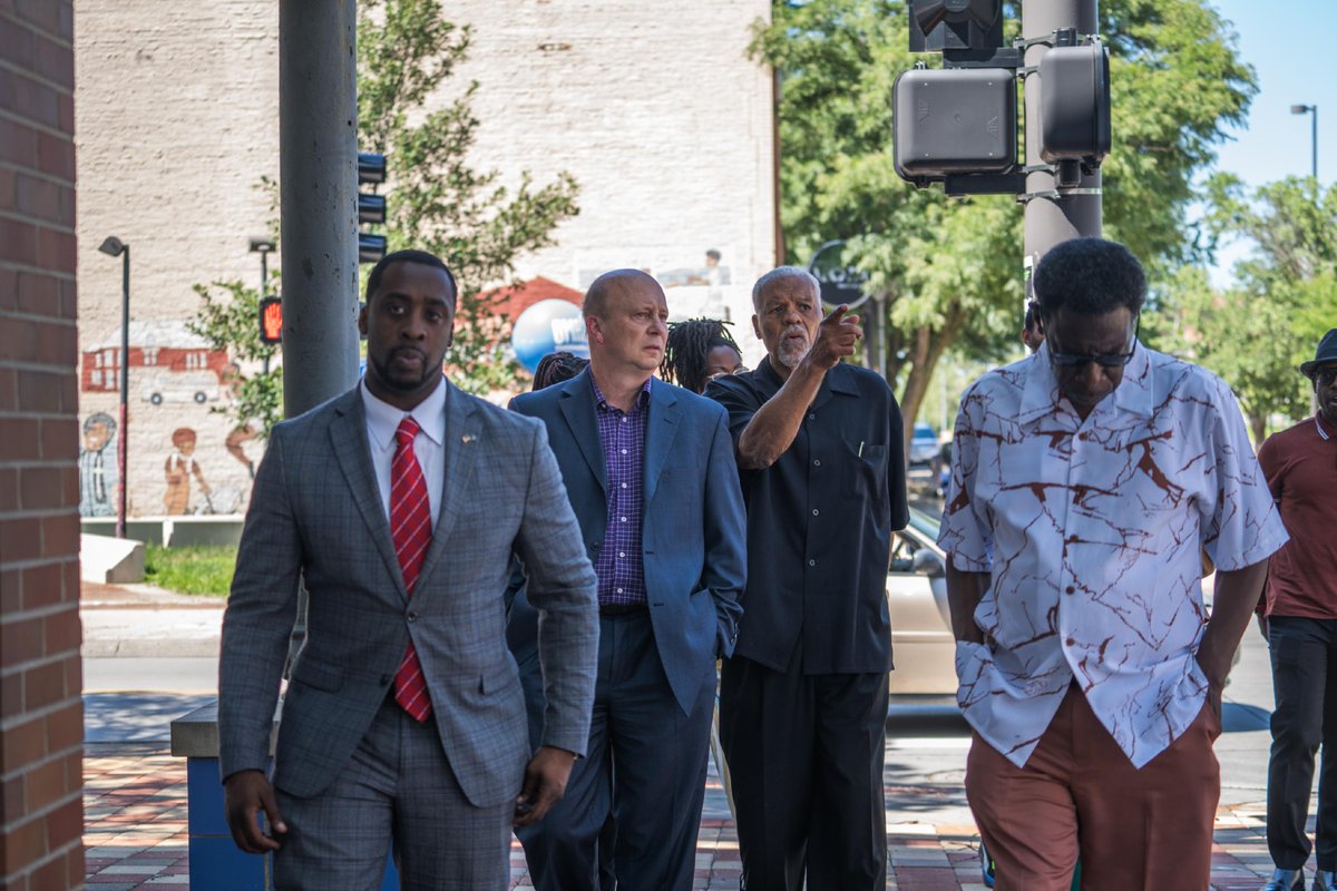 DevelopNebraska's tweet photo. Director Belitz explored the rich history and culture of North 24th street in Omaha, accompanied by the DED team and valued community stakeholders. This tour aimed to strengthen relationships and explore opportunities for future growth and development. #NDED #OpportunityNE #Th... https://t.co/DS6n4GCMnn