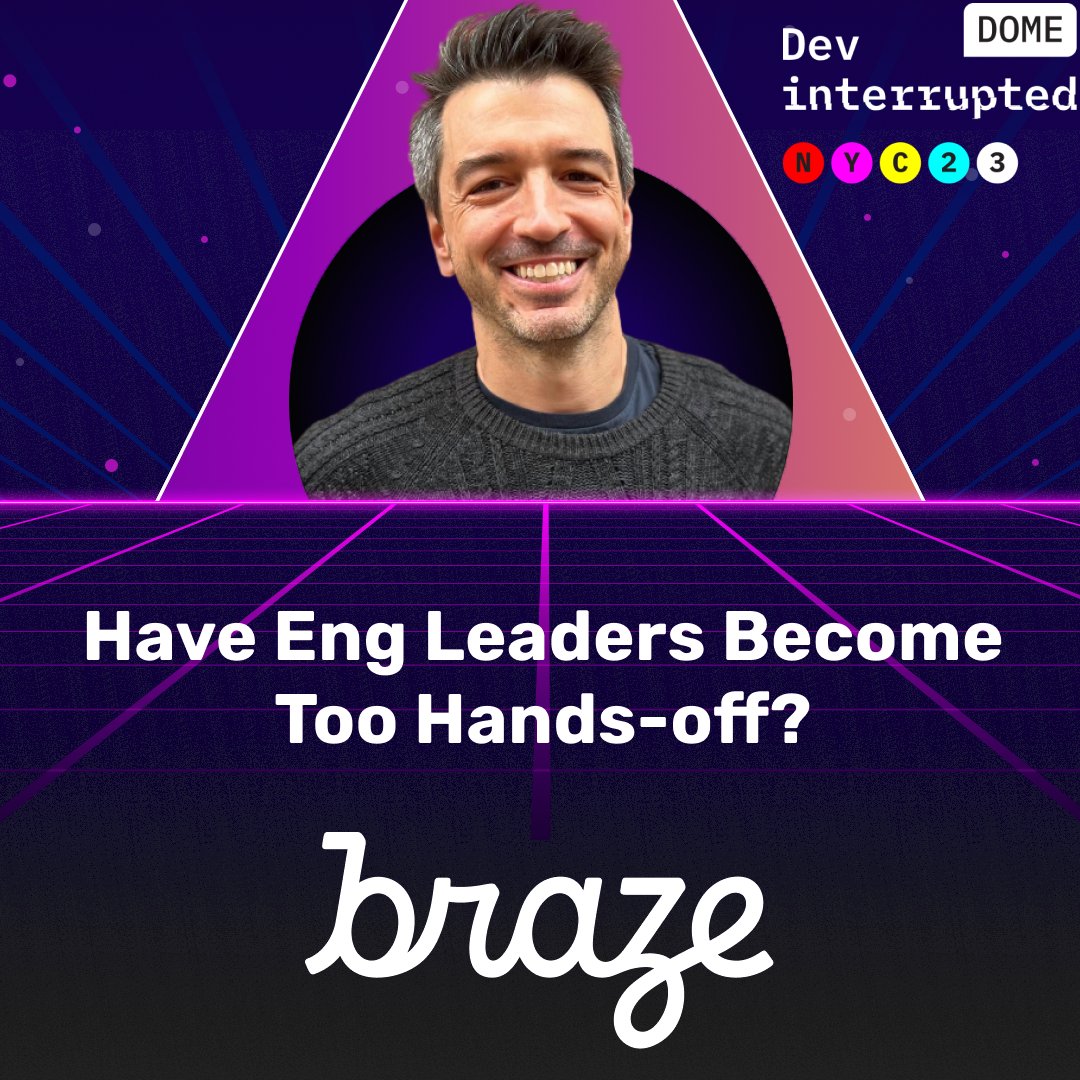 Have engineering leaders become too hands-off? 🤔

In this week’s episode, we’ll be joined by <a href="/frankmt/">Francisco Trindade</a>, Dir. of Eng. at <a href="/Braze/">Braze</a>, to discuss strategies to improve collaboration &amp; effectiveness within engineering teams 

Don't miss an episode 👉 devinterrupted.substack.com