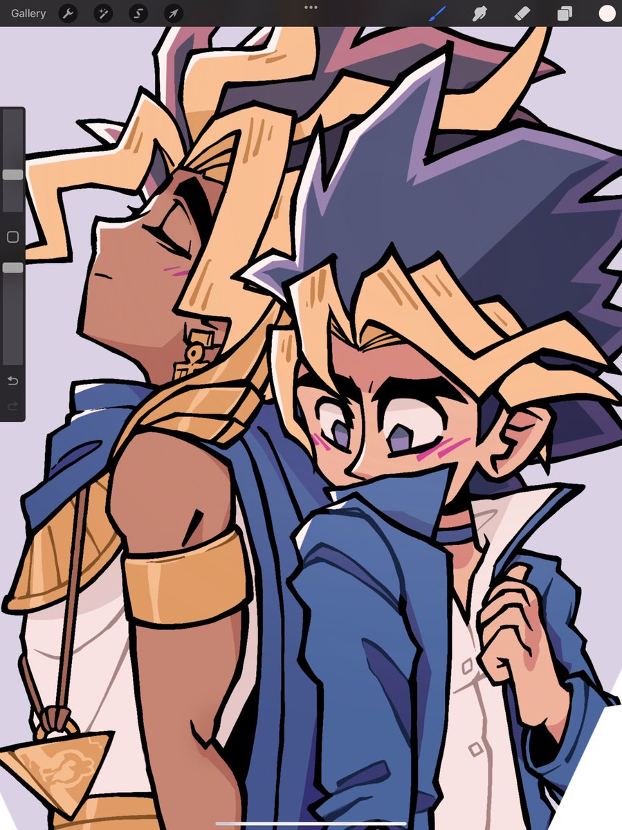 toothy_crow's tweet photo. Who likes #puzzleshipping ?? Just finishing up a fun double sided charm commission! https://t.co/qEBbll3euP