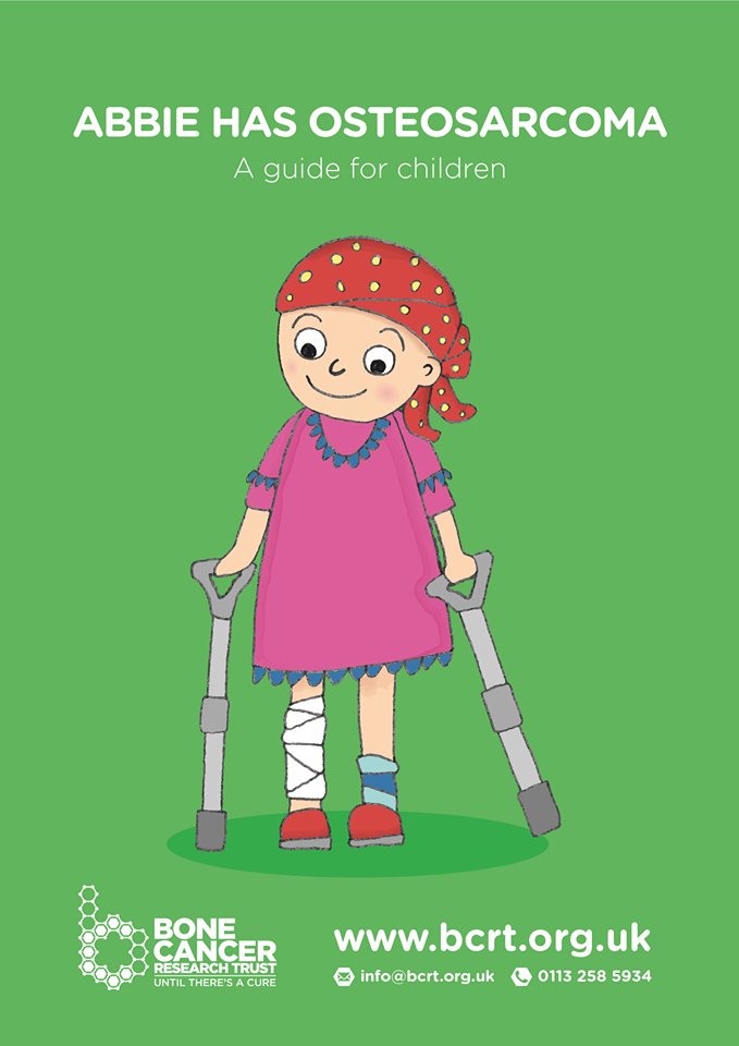 Meet Abbie! 👧 Abbie is 9 years old and has been diagnosed with osteosarcoma.

Abbie is from our children’s book that helps support children &amp; families through diagnosis 🧡

Download your free copy this #SarcomaAwarenessMonth: ow.ly/DO6Q50vD6Ji  

#Support #UntilTheresACure