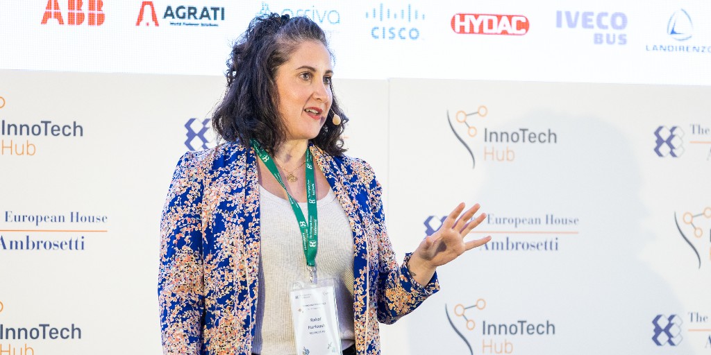 Ambrosetti_'s tweet photo. “Technology has embedded #beliefs and #ideologies. #BusinessLeaders must recognize this and go beyond surface-level #changes. Understand the #values to ensure a human-centric and #innovative tech #strategy”. @rahafharfoush
https://t.co/u7UhEVIh2i
#TechForum23 https://t.co/aZdG3O8rYP