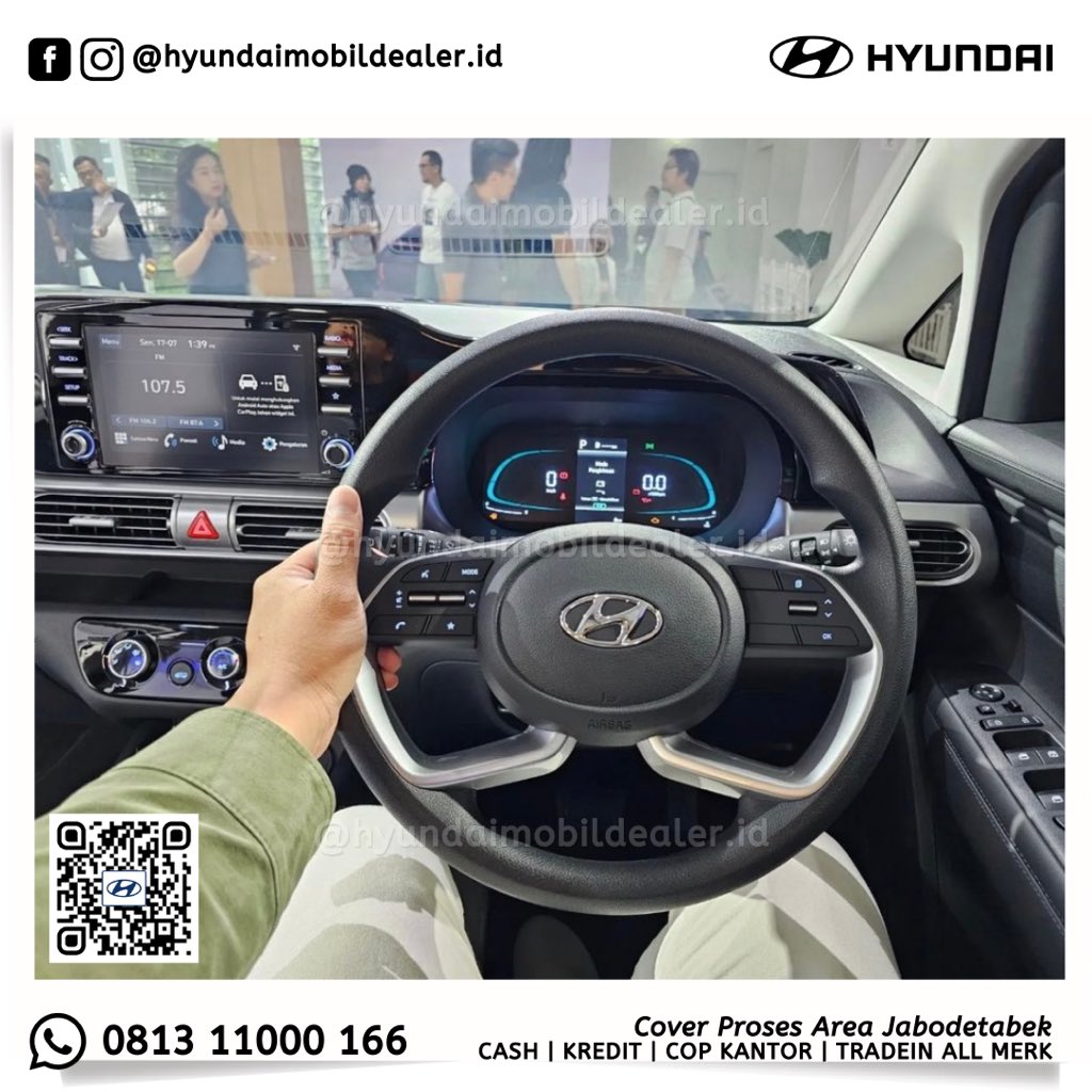 Cocok buat pemakaian pribadi maupun armada perusahaan (fleet)

New #Hyundai #StargazerEssential
Kini tampil dg fitur yg lebih oke punya

Kami ada displaynya
Hotline: 0813 11000 166