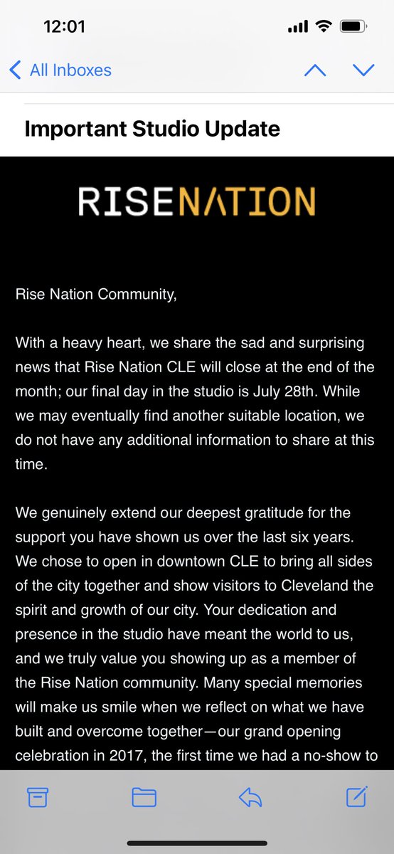 This is disheartening on many levels. If we can’t keep retail tentants downtown what are we doing here!? <a href="/DowntownCLE/">Downtown Cleveland</a>