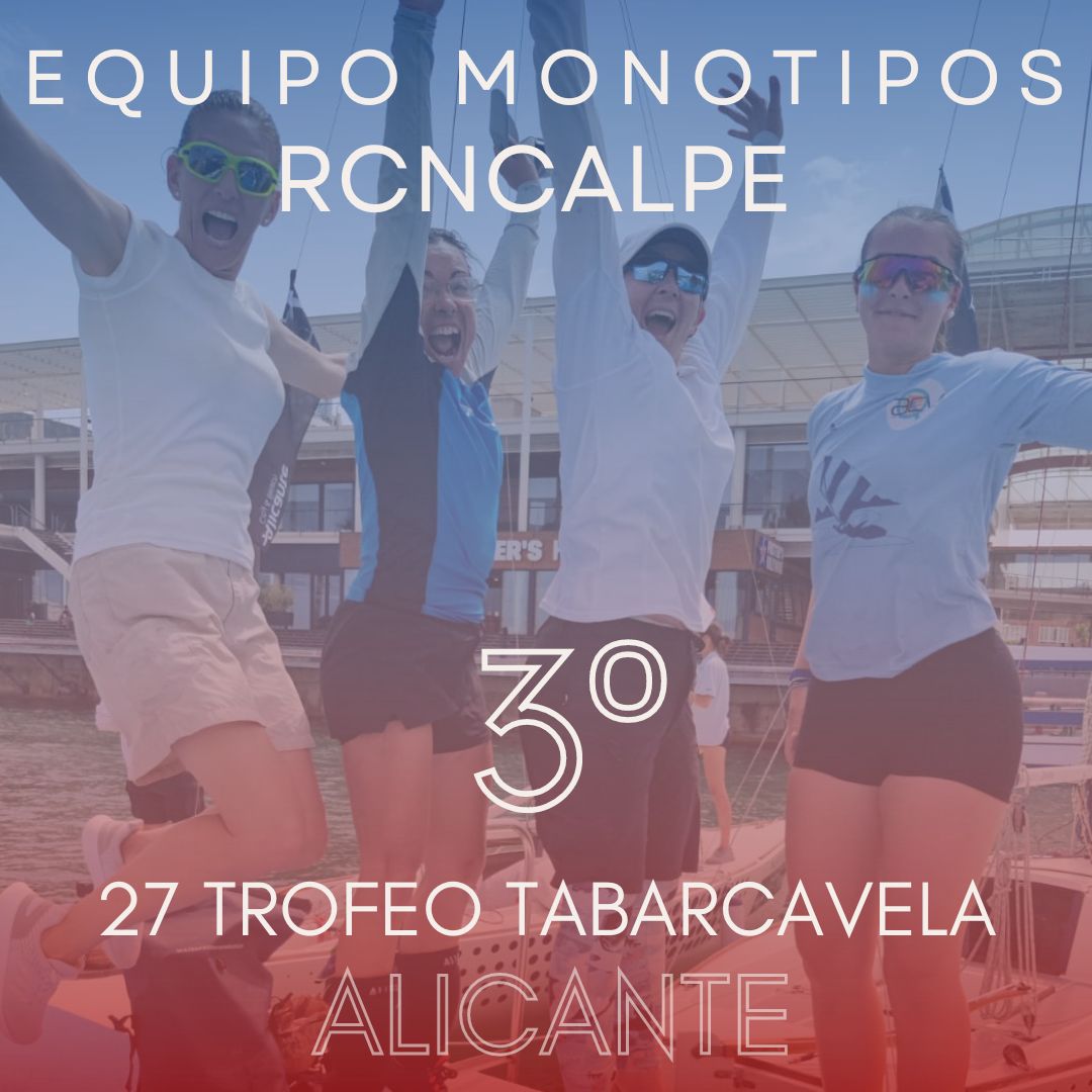 💪💙🤍❤️ Nuestro equipo de Monotipo de Vela Femenina del Real Club Náutico  Calpe ha logrado una destacada tercera posición en la 27ª edición del  TabarcaVela.
#VelaFemenina #RealClubNauticoCalpe #TabarcaVela #LigaIberdrola #DeporteFemenino #Orgullo