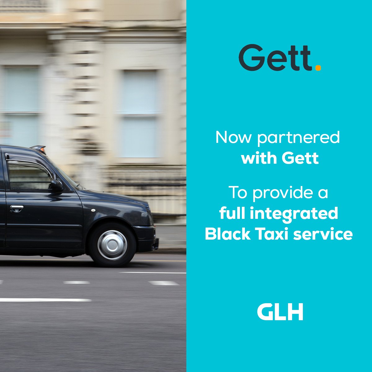We are partnered with <a href="/Gett_UK/">Gett</a> to bring you a fully integrated black taxi service. 🤝 

With GLH and Gett, you can enjoy the classic black taxi service, backed by our commitment to exceptional service. 

Book your journey today. ⤵️
🖥 bit.ly/2I009B
#GLH #London
