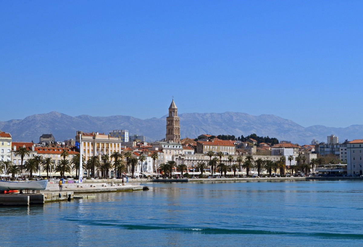 Diocletian's Palace in Split, Croatia