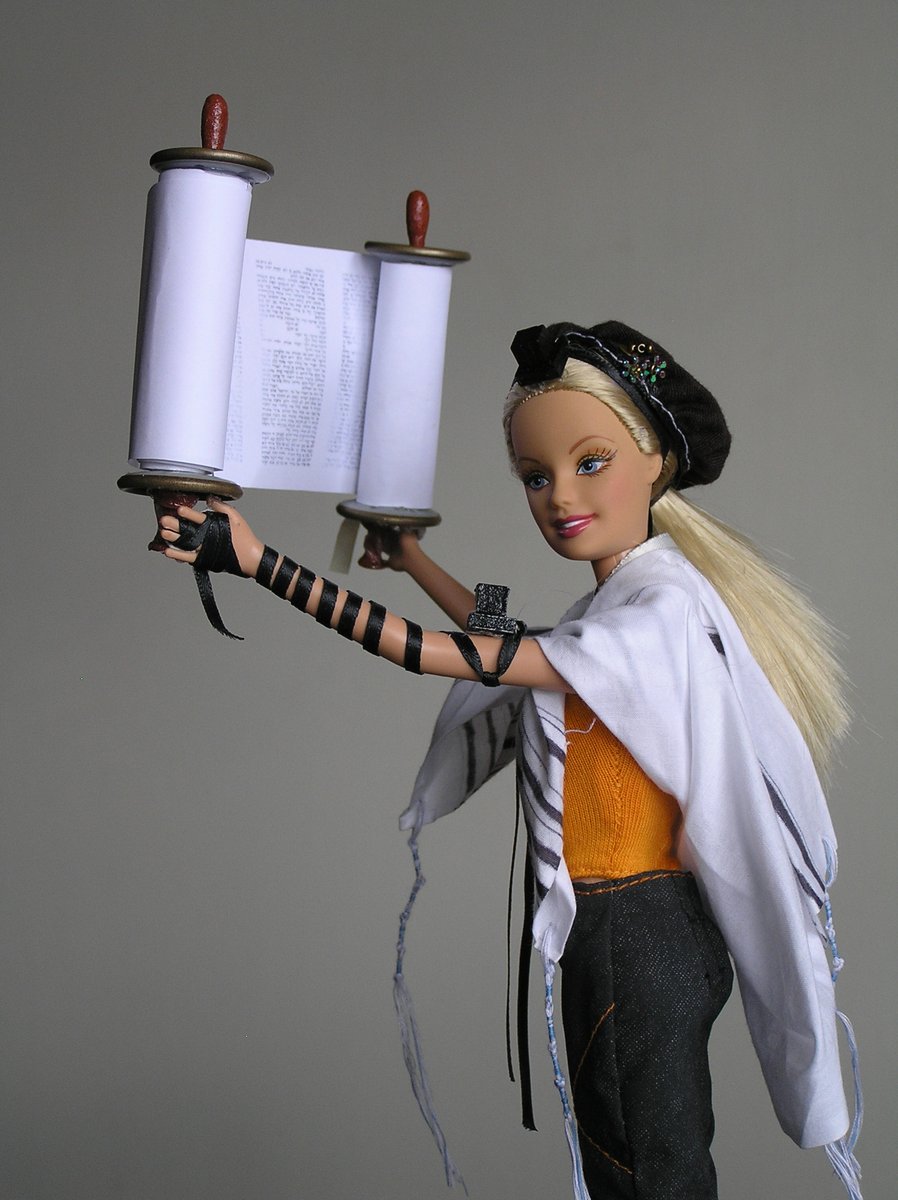 jartskolture's tweet photo. BRB, getting some outfit inspo for the Barbie premiere this weekend. Anyone want to match with us? 👗

Meet Tefillin Barbie and discover her backstory now on Kolture. Visit  https://t.co/KDwBFipAKg or our link in bio to get inspired today. ✨ https://t.co/h8TWvCXT9B