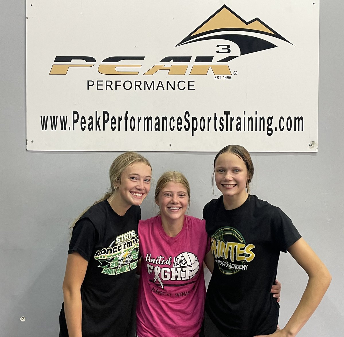 Congrats to these Saints who increased an average of 25 pounds EACH on the Squat!!! These studs will excel. Keep working hard ladies!!💪🏻

To Be Continued….2 more amazing athletes to test