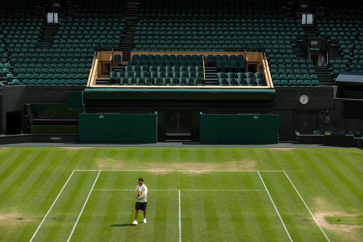 🥺💚🙏🏻🏆 @Wimbledon