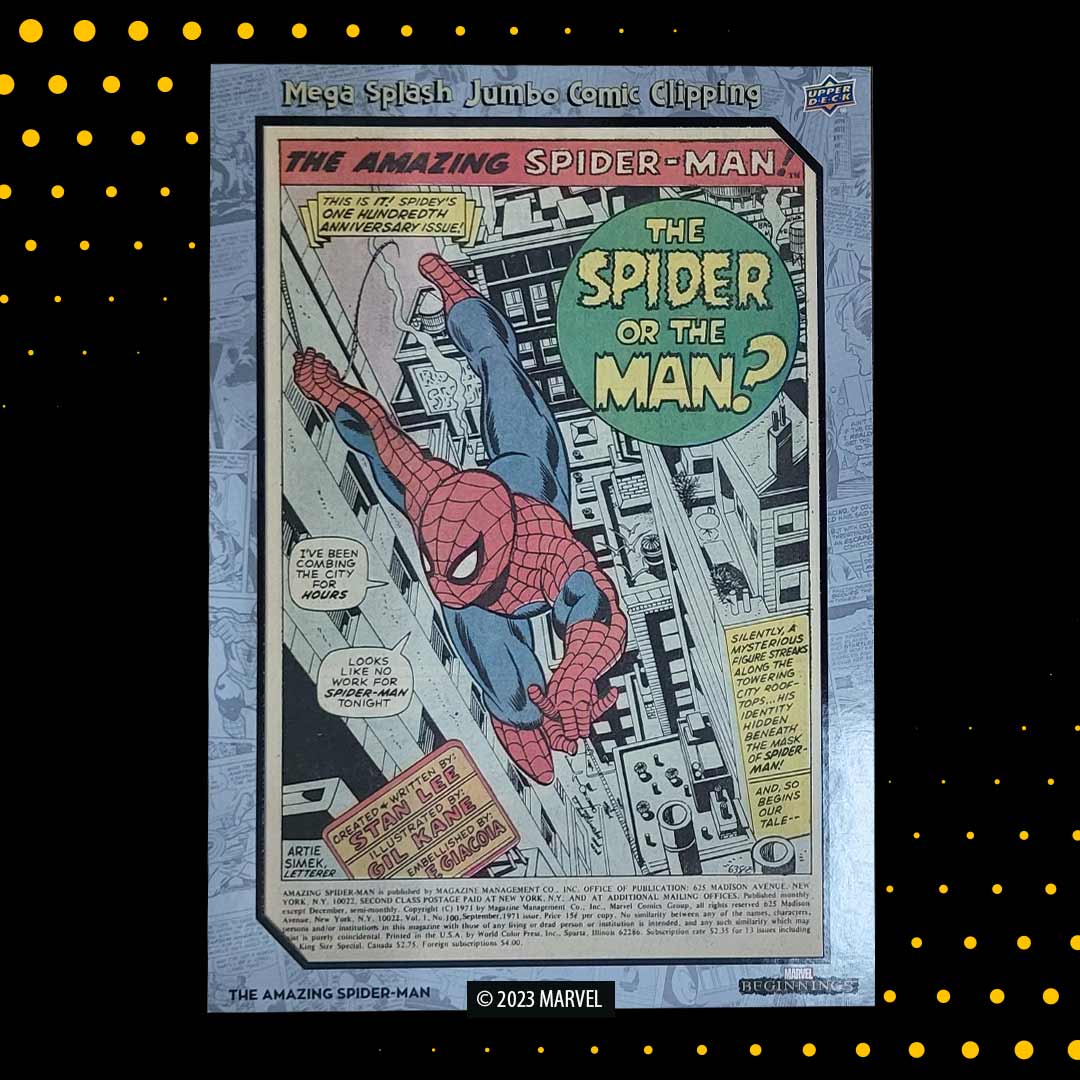 UpperDeckEnt's tweet photo. Marvel Beginnings Series 1 Vol. 2 trading cards arrive in hobby shops this July! Collect the HUGE 180-card base set. Chase a variety of stunning parallels, Comic Clippings, Sketch Cards, and autos from legendary comic creators! #Marvel #MarvelBeginnings #CollectTheBest https://t.co/vdS5gb5aC4
