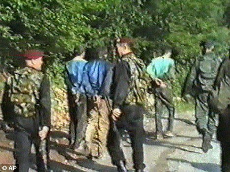 #OnThisDay 1995, Azmir Alispahić (17), Safet Fejzić (17),  Sidik Salkić (36), Smail Ibrahimović (35), Juso Delić (16), Dino Salihović (20) ⚫️

Murdered tied up in cold blood by the  Scorpions military unit from #Serbia. We remember.