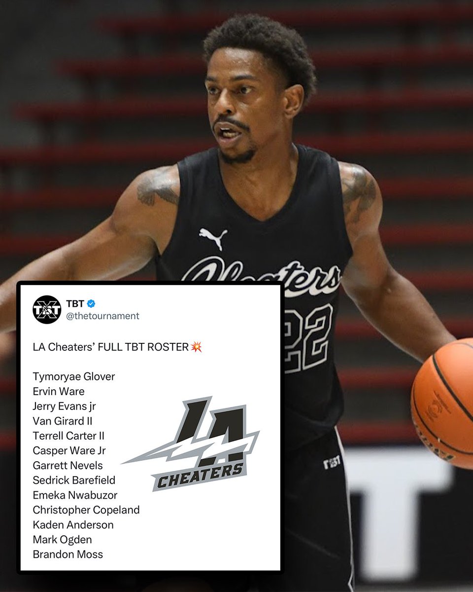 La Cheaters’ FULL TBT ROSTER💥