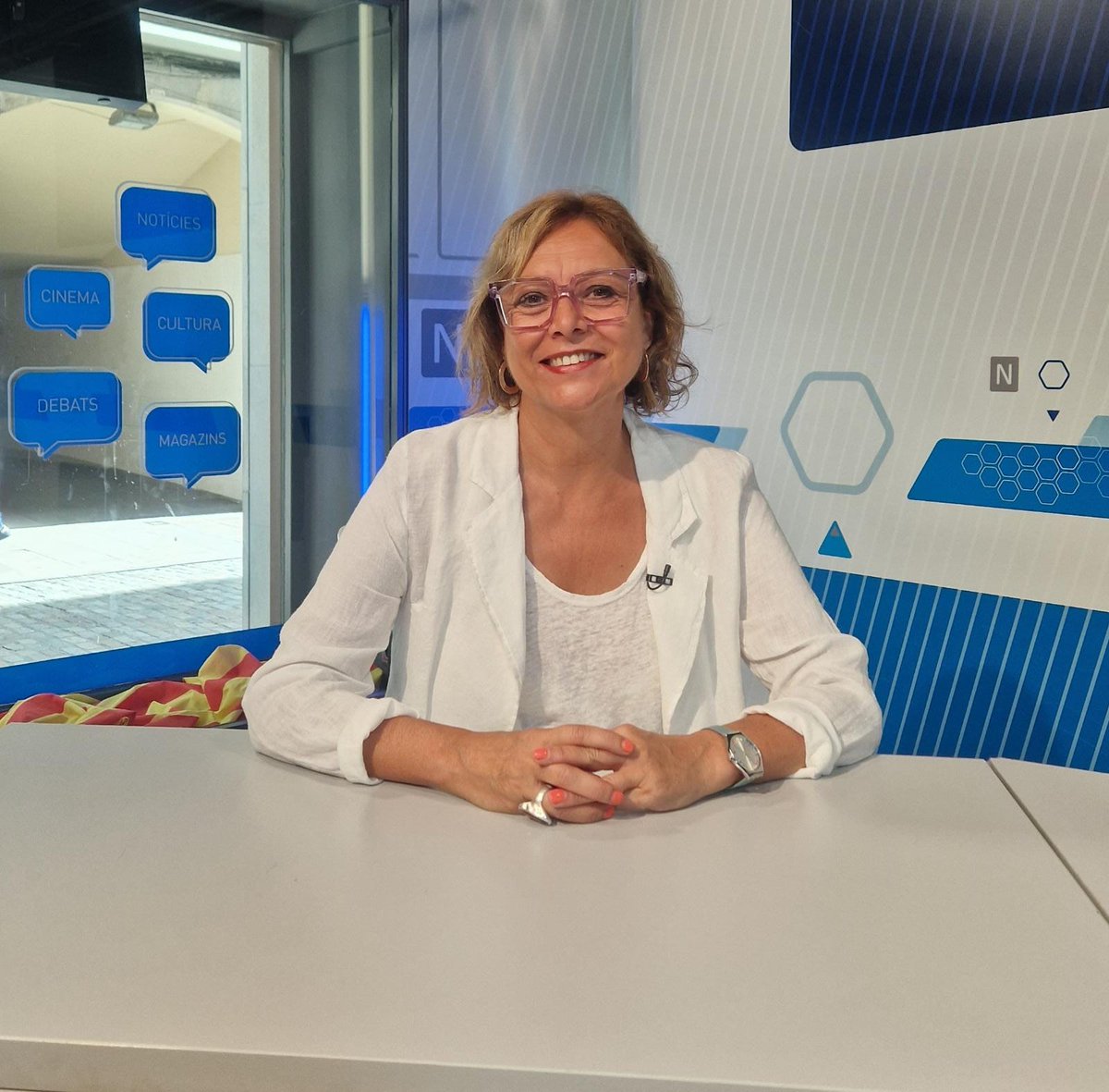 L’ENTREVISTA 20:30 📺 Acabem la ronda d'entrevistes electorals amb Montse Bassa, cap de llista d'ERC al Congrés. Parlem de les bases del programa dels republicans: referèndum, amnistia, infraestructures i emergència climàtica. @BassaMontse