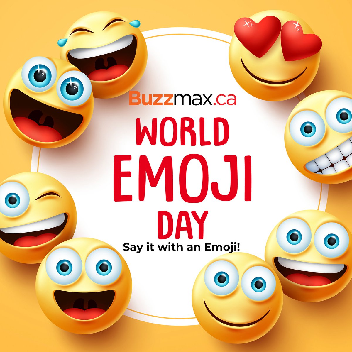 buzzmaxonline's tweet photo. 🌍✨ Happy World Emoji's Day! 🎉 Today, we celebrate the power of these tiny icons that bring joy, laughter, and connection to our online conversations. Happy #WorldEmojisDay! 🎉🥰 #Emojis #ExpressYourself #buzzmax #internetprovider #wifi https://t.co/RtKshSC6v8